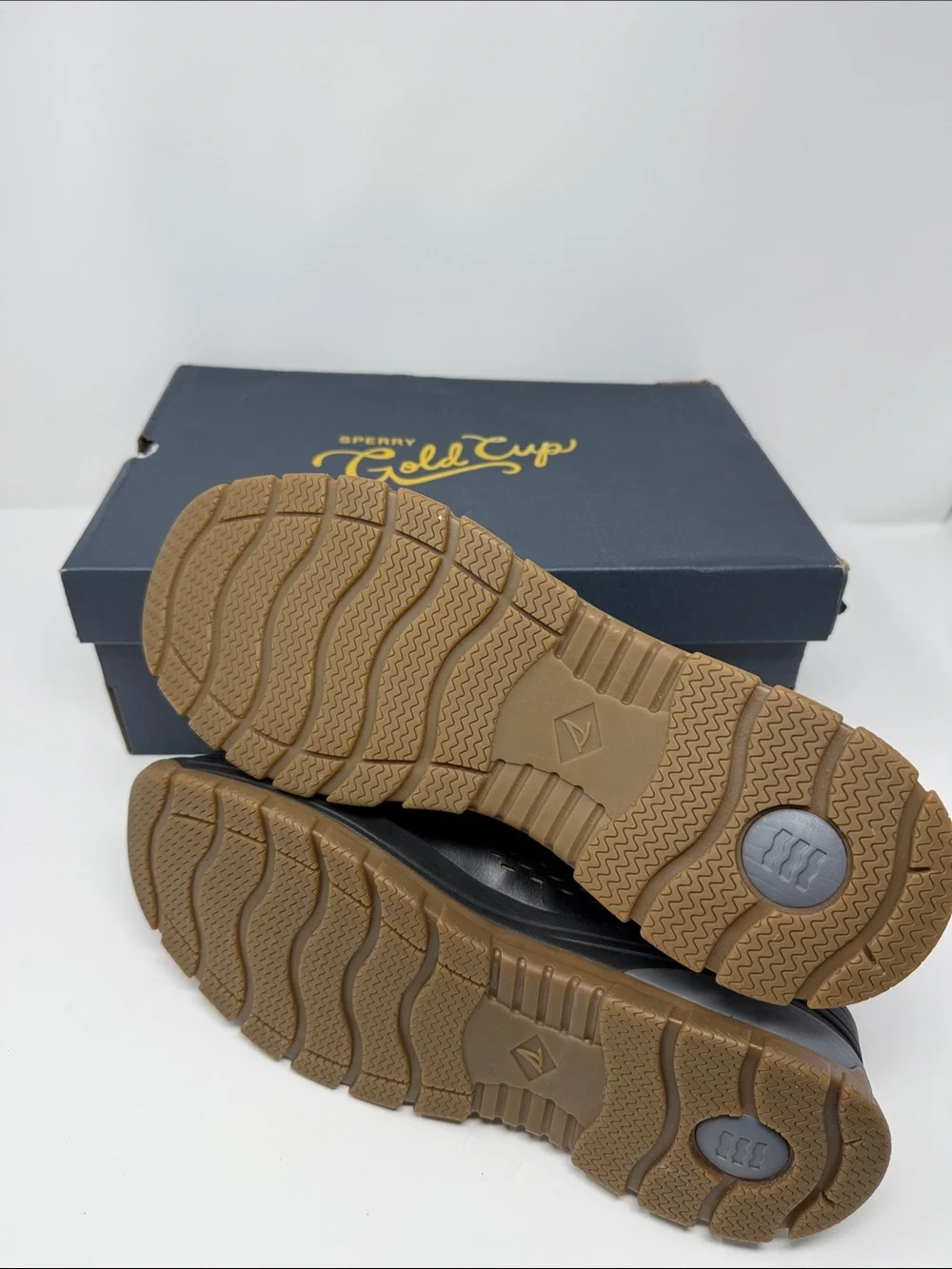 Sperry Gold Cup Billfish Plushwave Boat Shoe Men’s‎ 10M Full Grain Leather NIB
